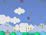 Флеш игра онлайн Супер Марио Переход / Super Mario Jump 2